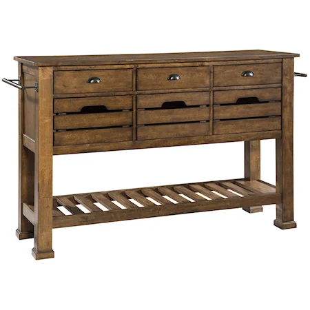 Sideboard with Tall Legs